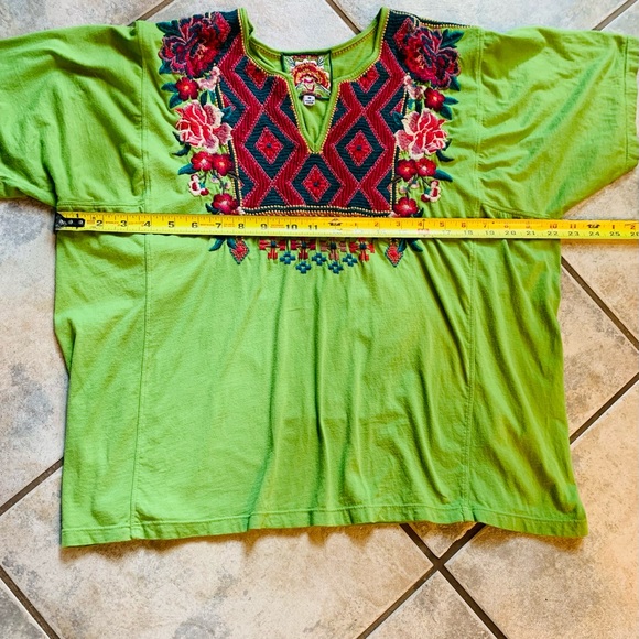 JOHNNY WAS Bohemian Peasant Top 🔺 PRICE DROP CLOSET CLEAROUT 🚀 - Picture 9 of 12